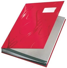 Leitz Design Unterschriftenbuch, Rot